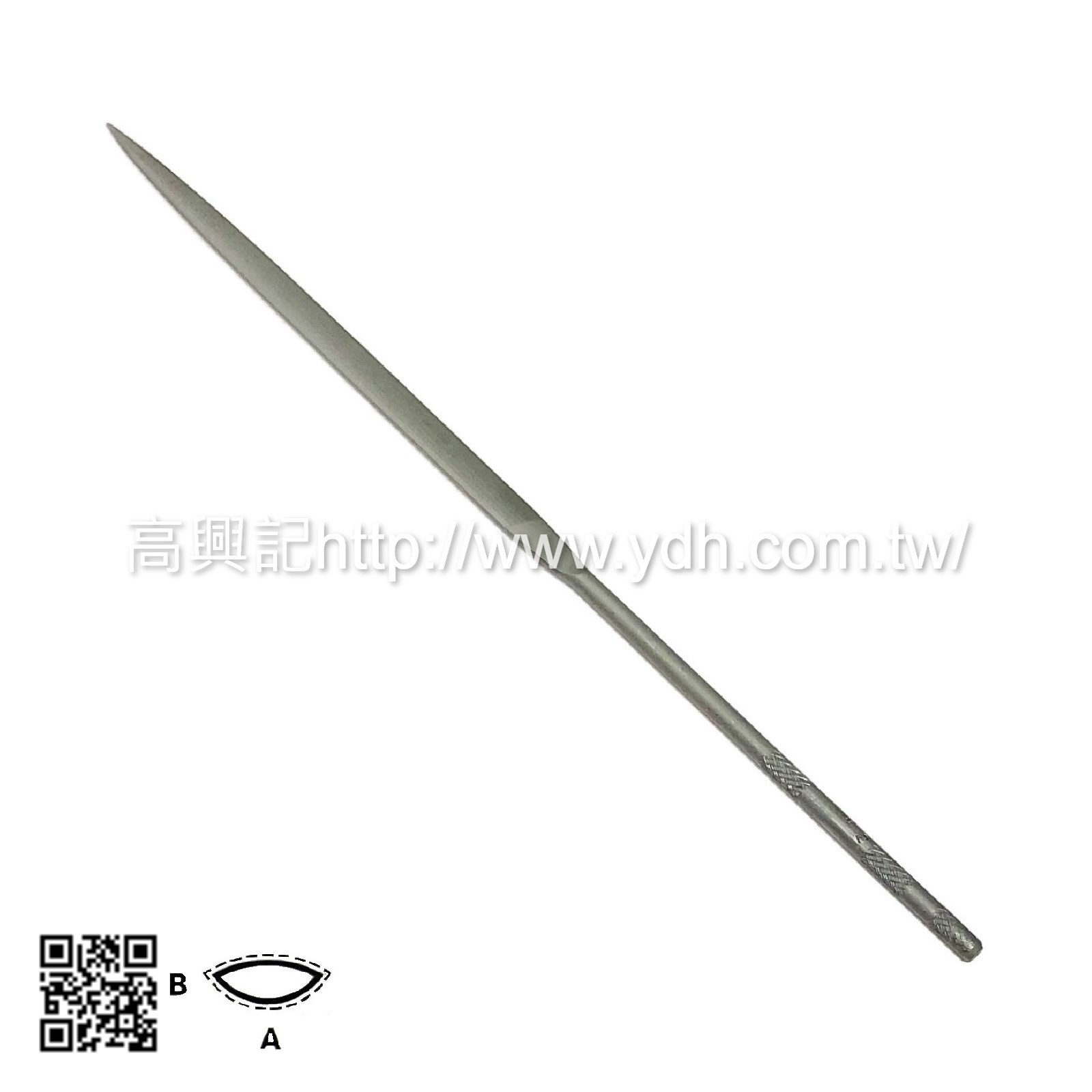 瑞士魚牌-200mm凸半圓(橫銼)銼刀LA2403