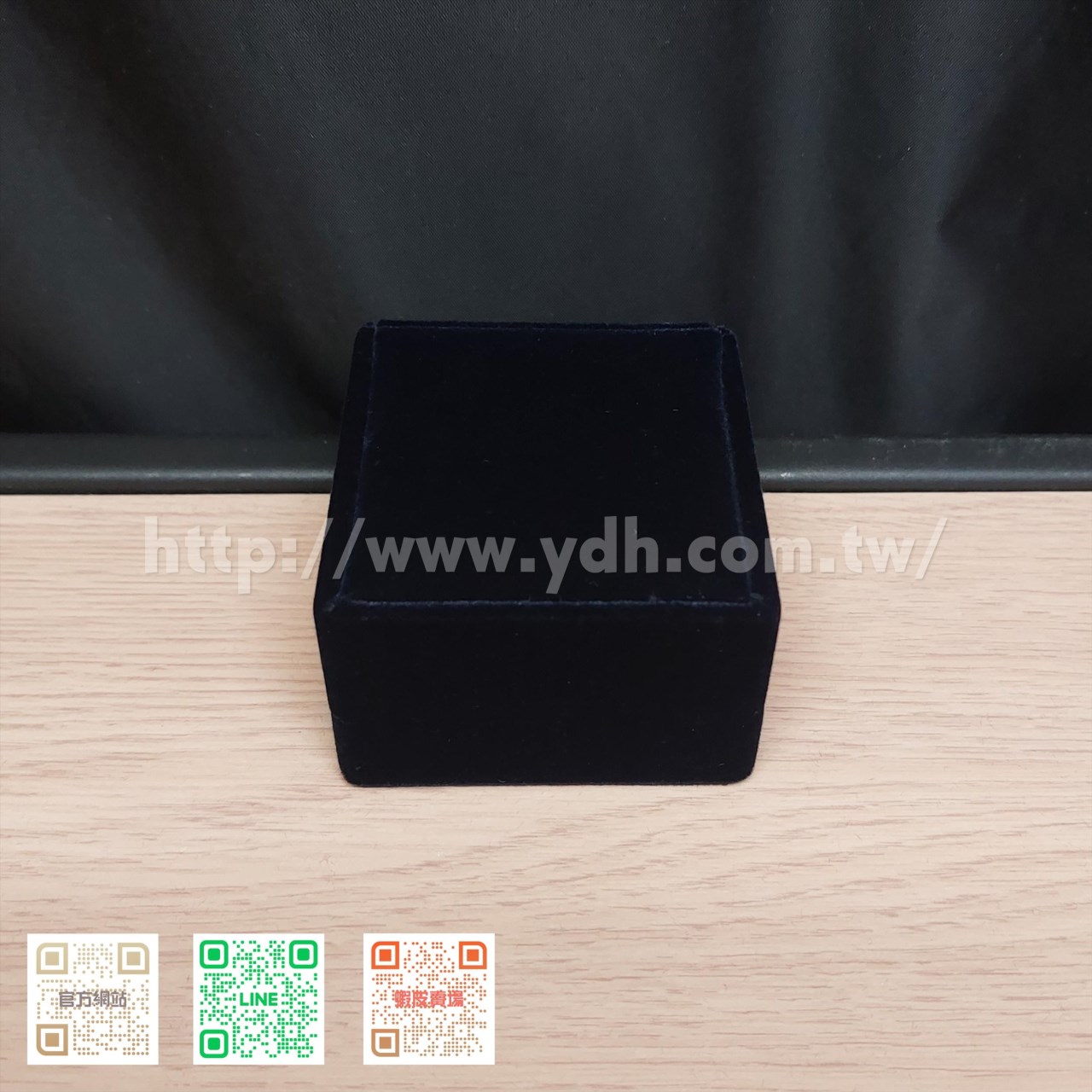 VT絨布項鍊墜子盒