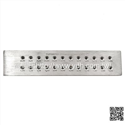 圓形24孔抽線板 1.05-2.20